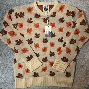 Kiel James Patrick (KJP) - Cozy Cabin Sweater Fall Leaves